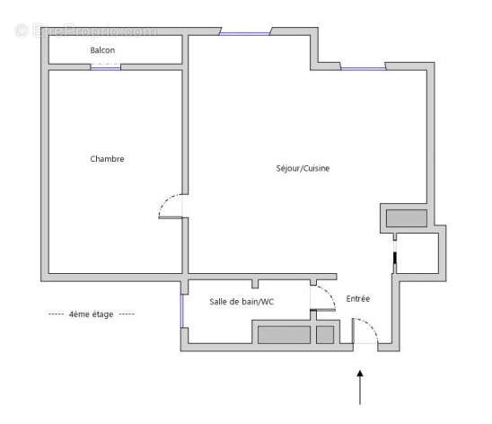 Appartement à PARIS-10E