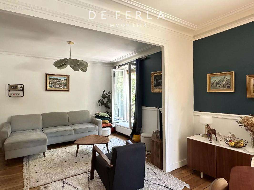 Appartement 4/5 pièces de 97 m² Parc-de-Montsouris, Paris 14ème - photo 3