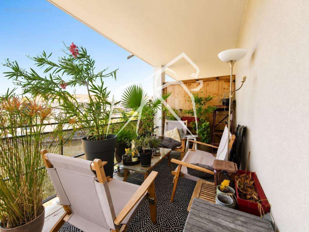 Appartement 3 pieces 62m²  terrasse de 15m²  montpellier - croix d'argent - photo 3