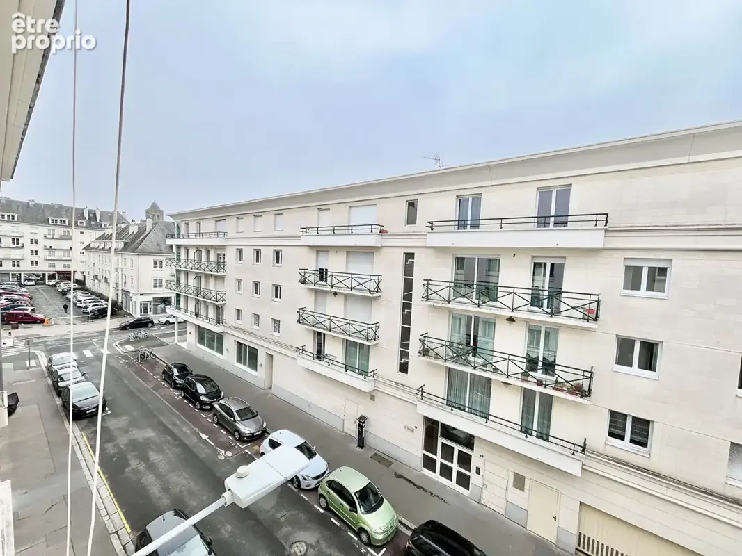 A VENDRE appartement Caen 2 pièce(s) 40.80 m2 - vendu libre - Ultra centre ville - cour intérieure - cave - photo 4