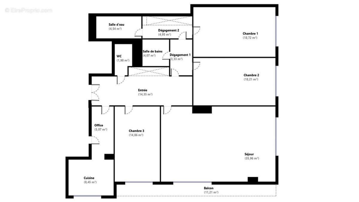 Appartement à VILLE-D'AVRAY