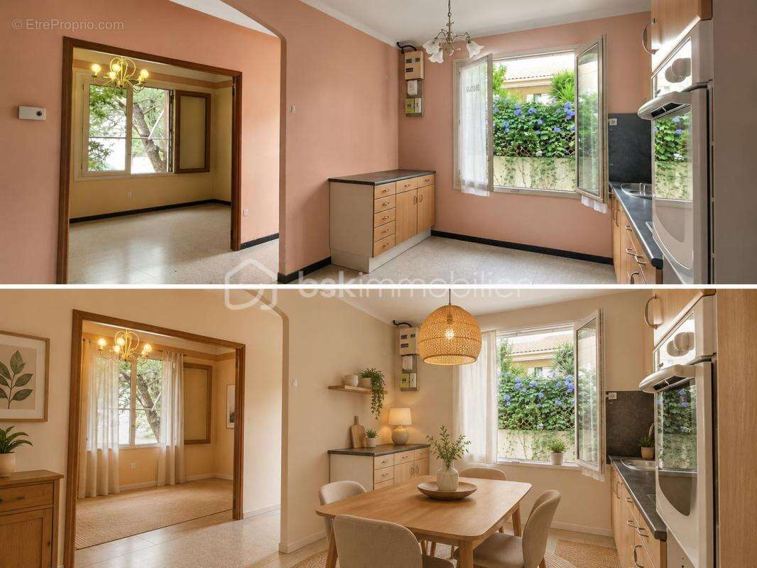 Maison traditionnelle de plain-pied avec jardin arboré, garage et forage – Nîmes Route de Beaucaire - photo 8