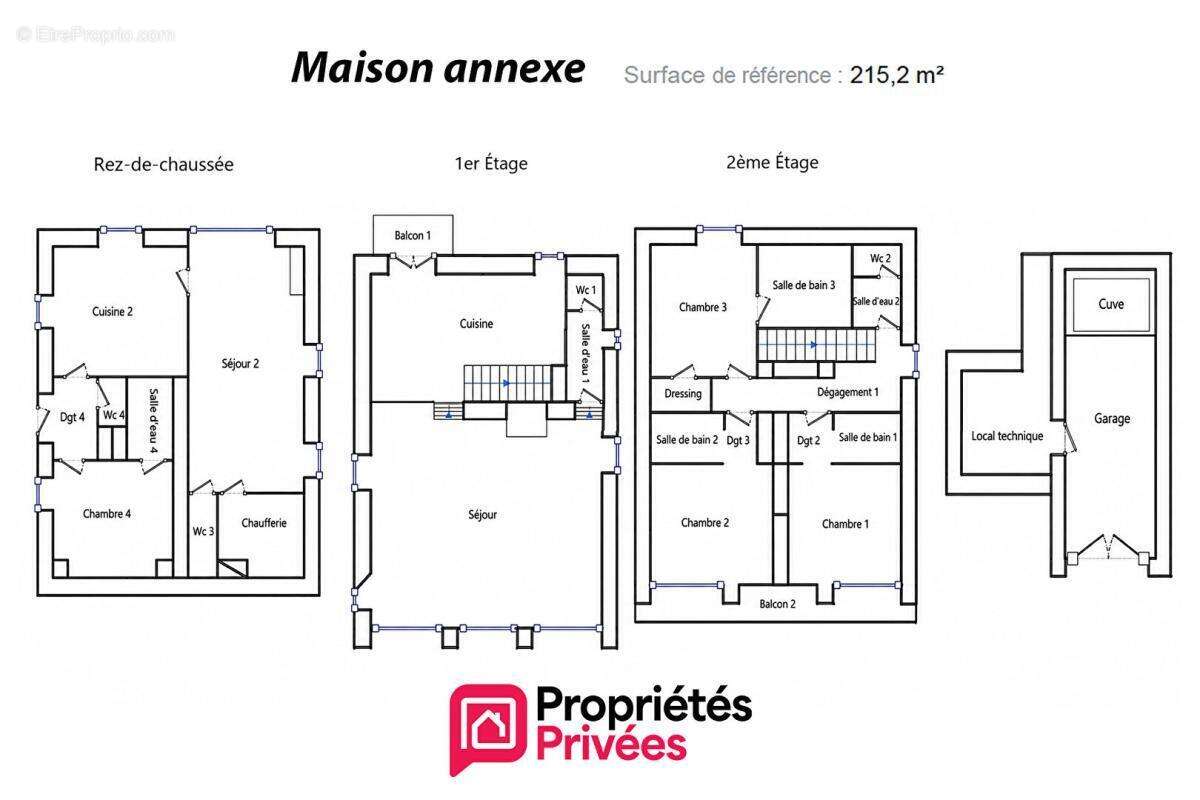 Domaine de 2 hectares à Lully avec habitations et ruines du château de la Rochette - photo 17