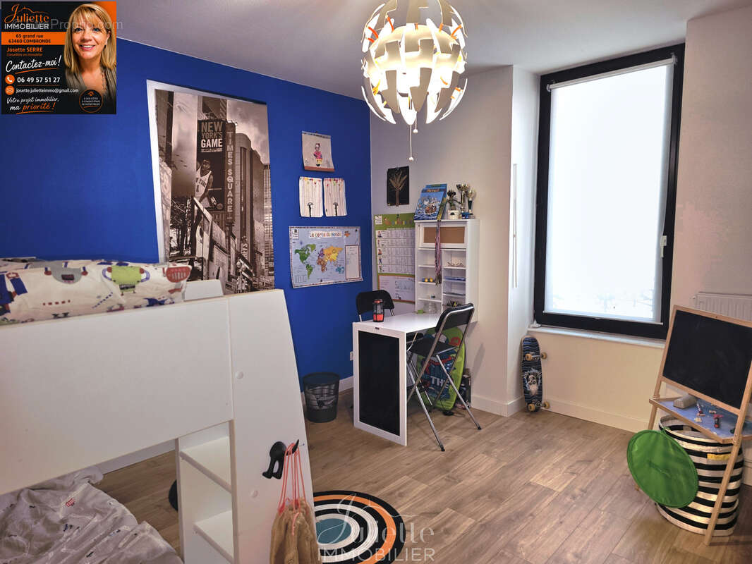COMBRONDE Maison de ville 3ch+ bureau - 106m2 - photo 2