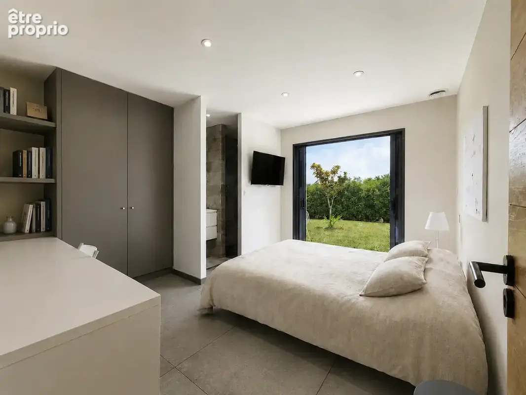 Superbe villa contemporaine, plain-pied, piscine - photo 21