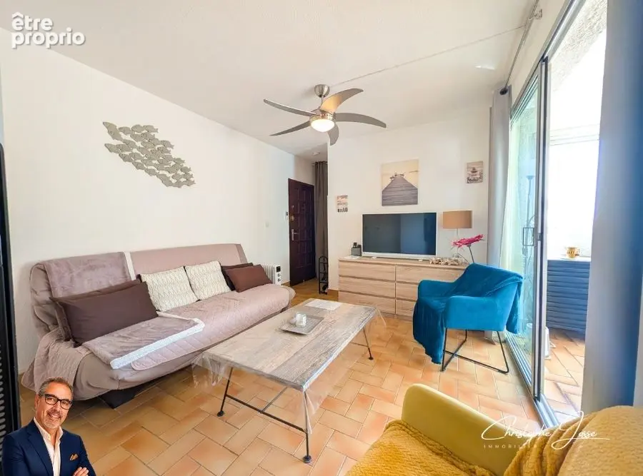 T2 vue mer avec loggia, accès direct plage et parking privé - photo 2