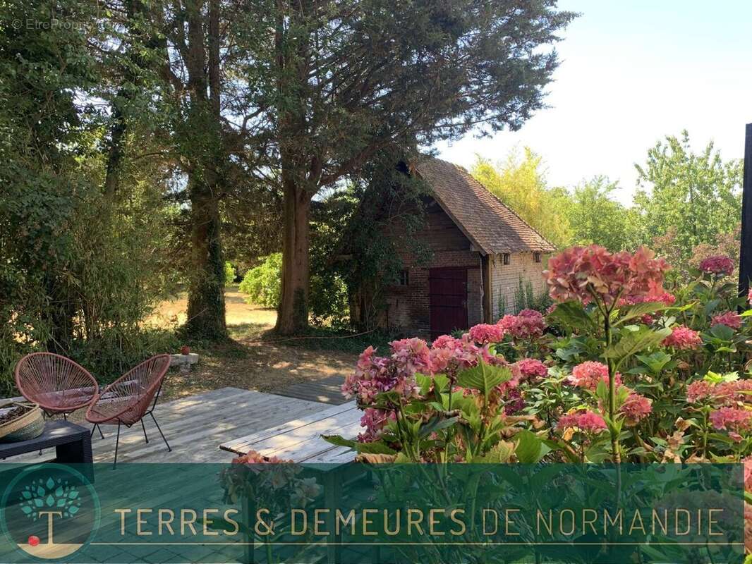 Pays d'AUGE DU CALVADOS, au sud de LISIEUX, belle maison normande en colombages - photo 20