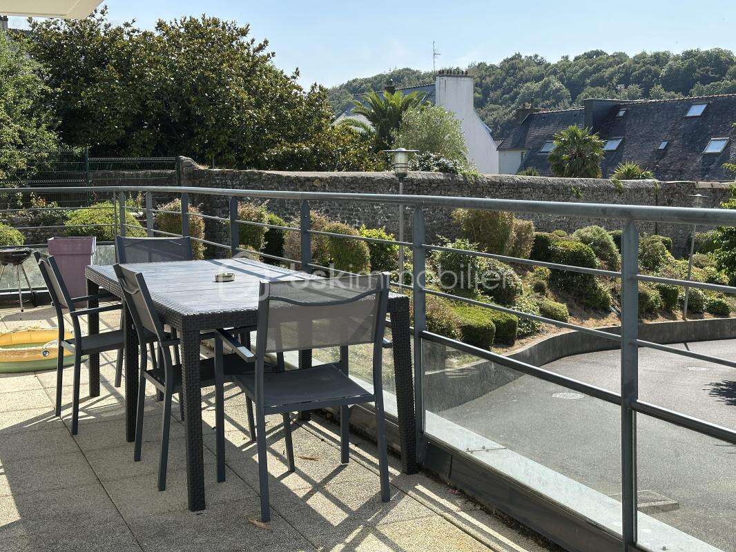 Appartement t3 de 64 m² – grande terrasse – parking privatif – résidence de standing à quimper - photo 2