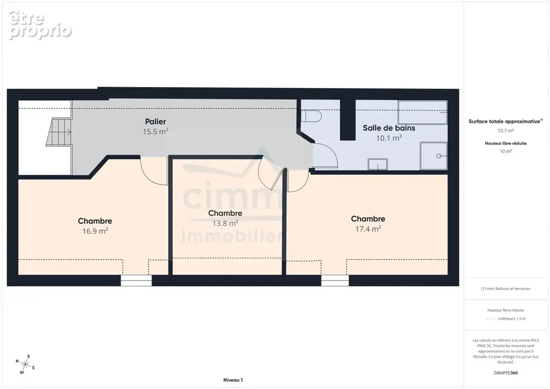 Longère en pierre de 176 m² sur un terrain de 4060 m². - photo 8