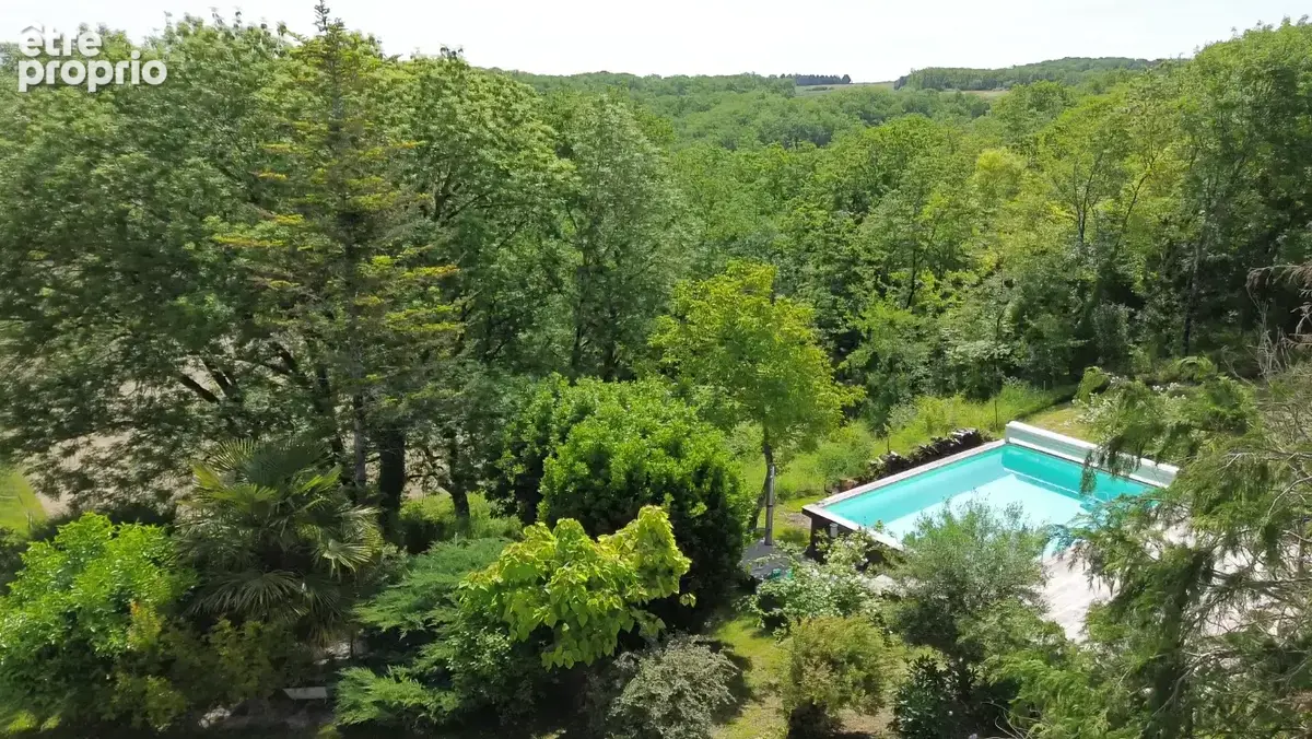 Propriété quercynoise en pierres avec logement indépendant et piscine sur 1ha. - photo 23