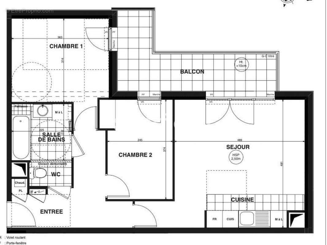 Appartement à SAINT-SEBASTIEN-SUR-LOIRE