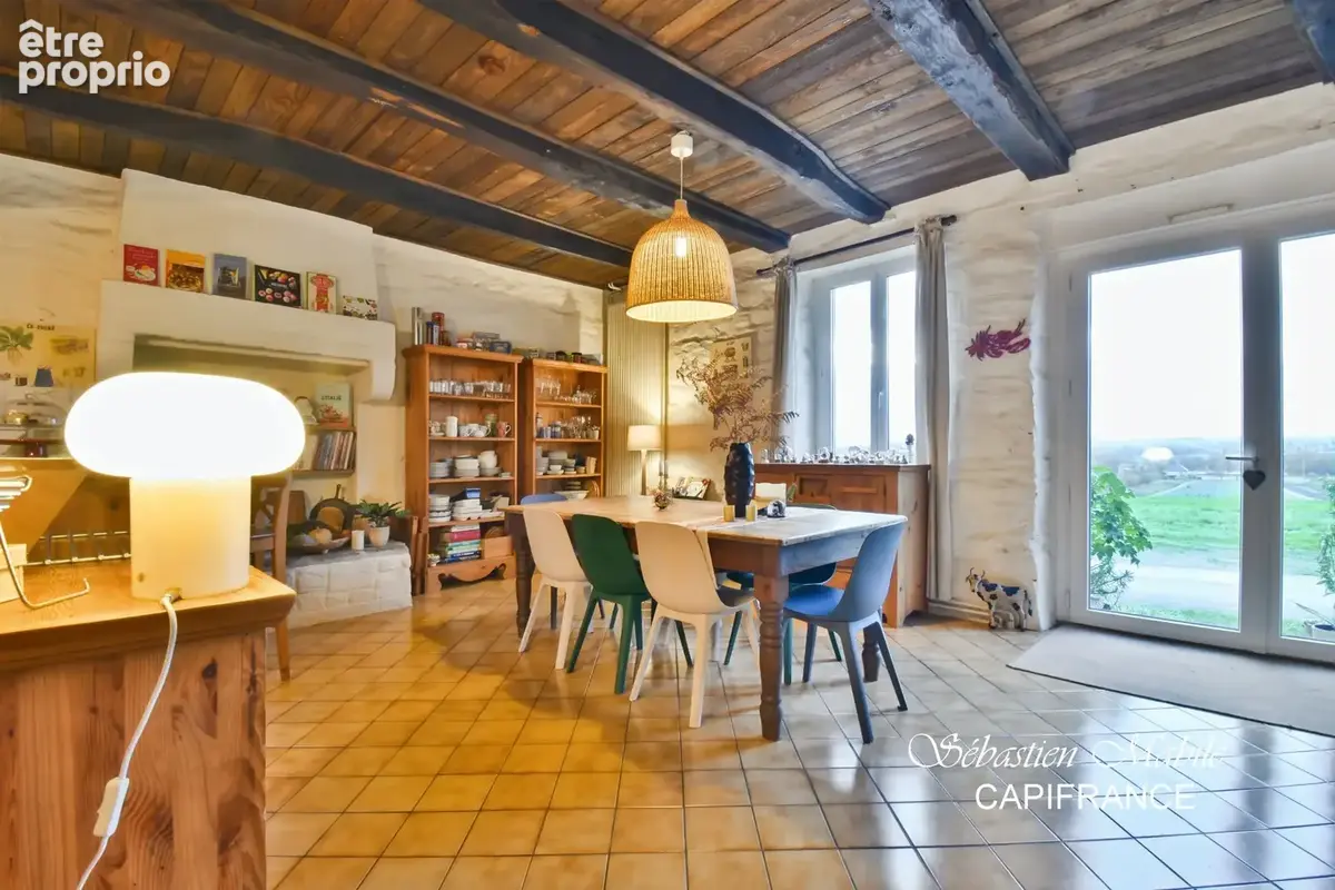 Maison en pierre à vendre 7 pièces à Pleine-Fougères (35) en Baie du Mont Saint Michel - terrain de 4200 M² - photo 5