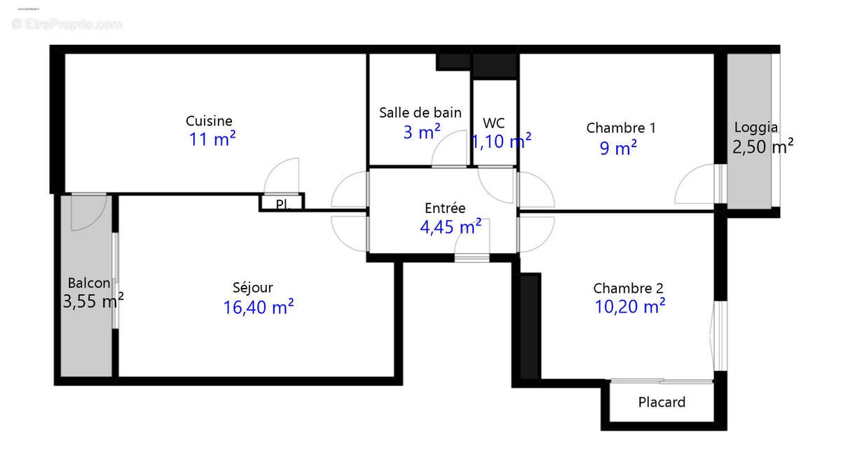 Appartement à MARSEILLE-5E