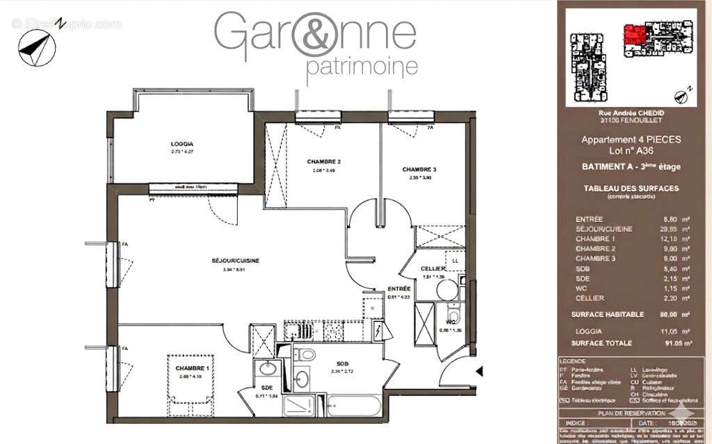 Appartement à FENOUILLET