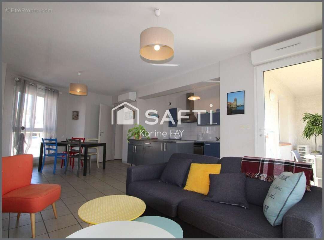 Appartement 63 m² à Canet-En-Roussillon  - photo 2