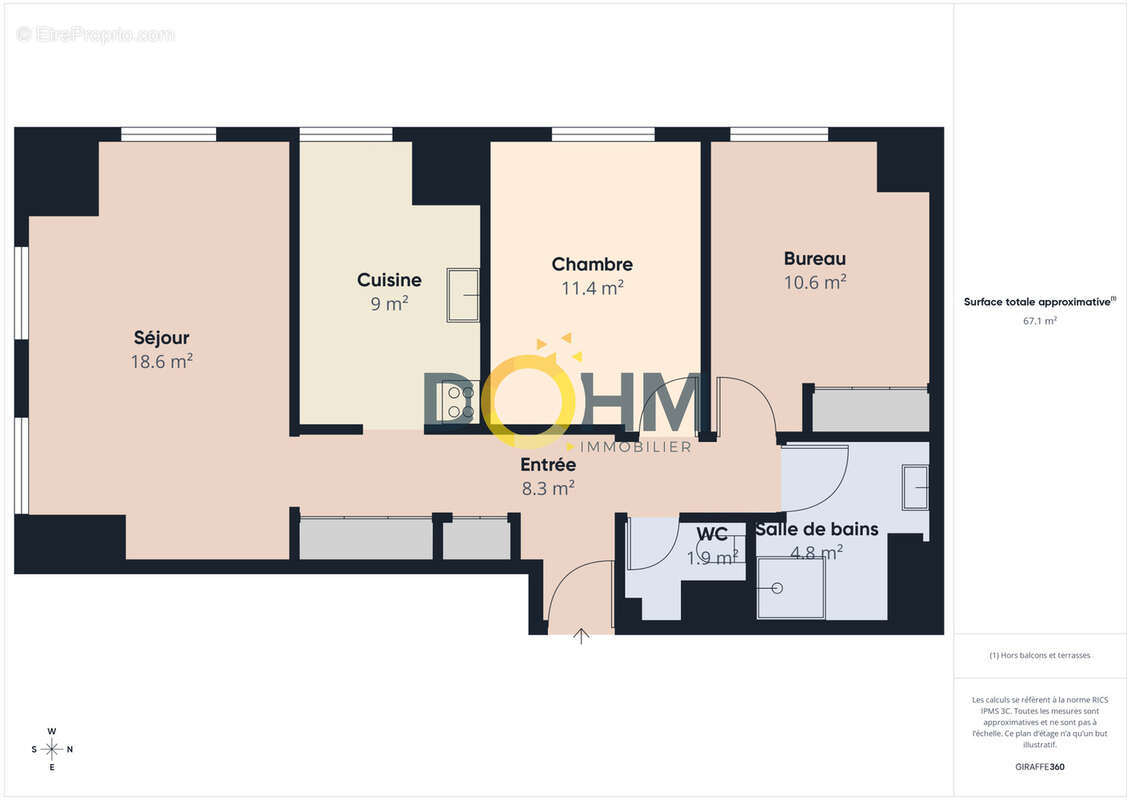Appartement à SAINT-ETIENNE