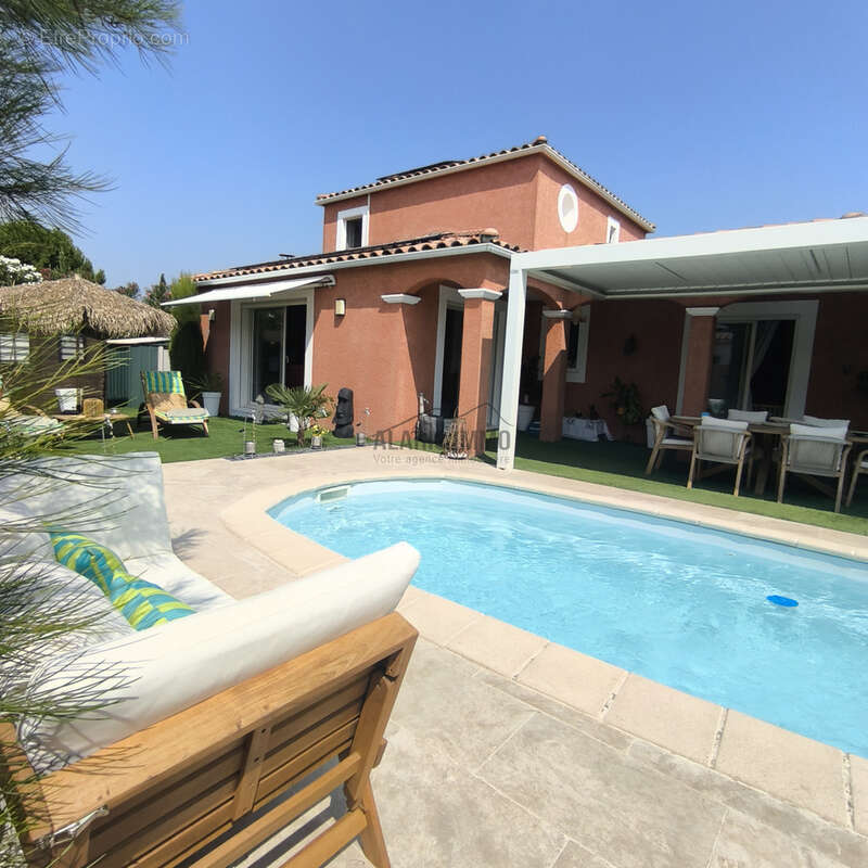 Moussan, 10 mns Narbonne, Villa de standing avec piscine... - photo 7