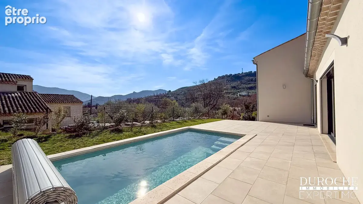 Villa contemporaine à Buis-les-Baronnies   115 m2, piscine chauffée, vue Saint-Julien & garage 40 m2 - photo 2
