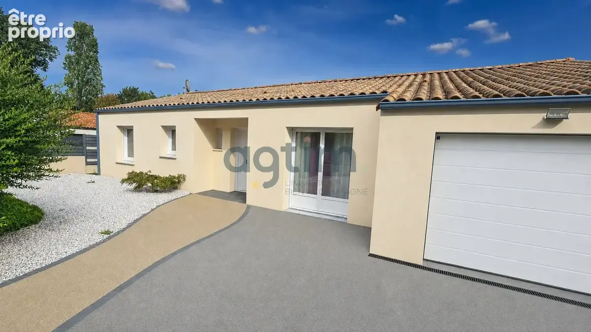Maison de plain-pied de 104 m2   La Soulinière, Les Clouzeaux - photo 1