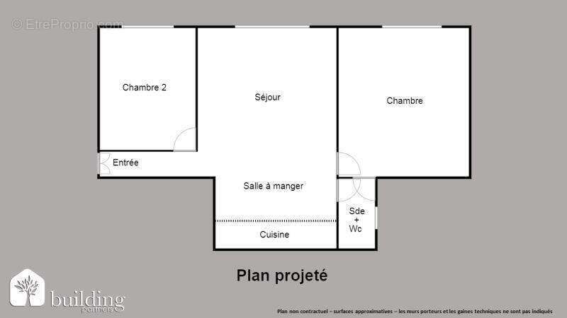 Ternes-Maillot Paris 17ème - Appartement 3 pièces 69,2 m² - photo 3