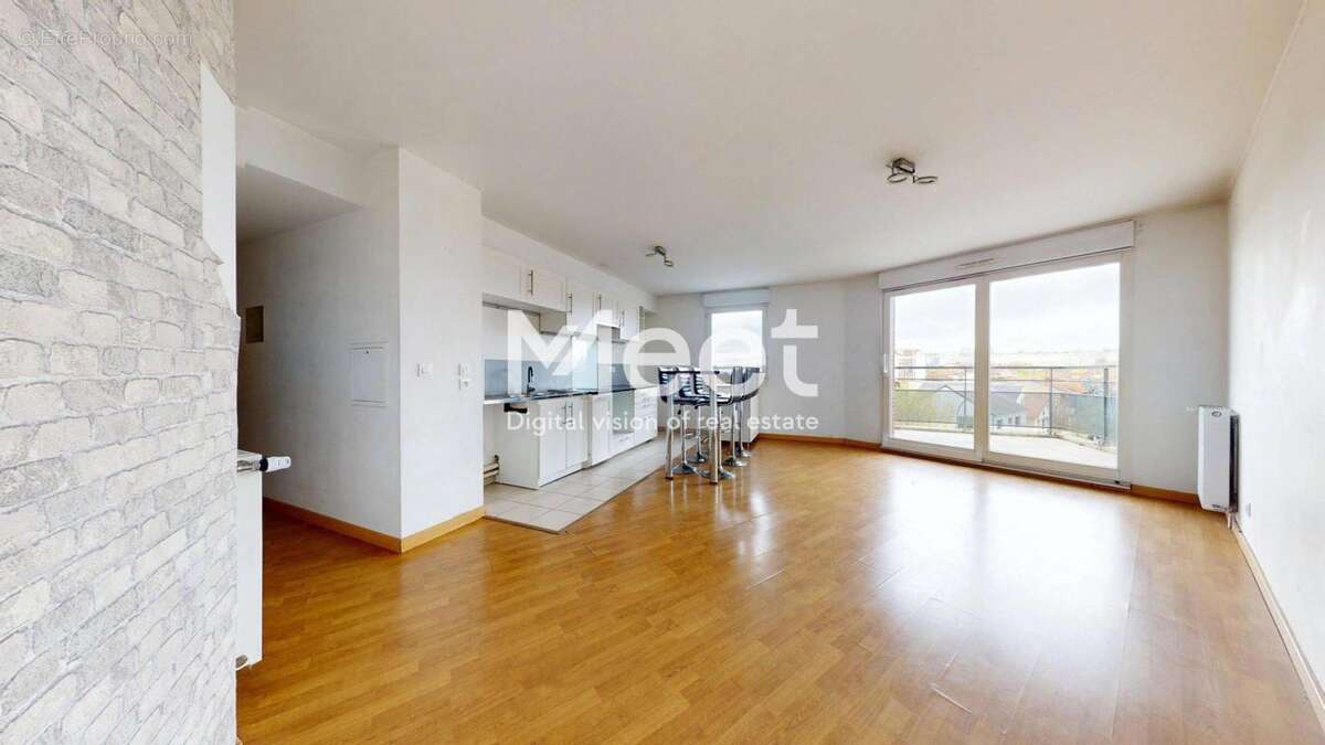 3 pieces - immeuble récent - balcon - vue dégagée - photo 6