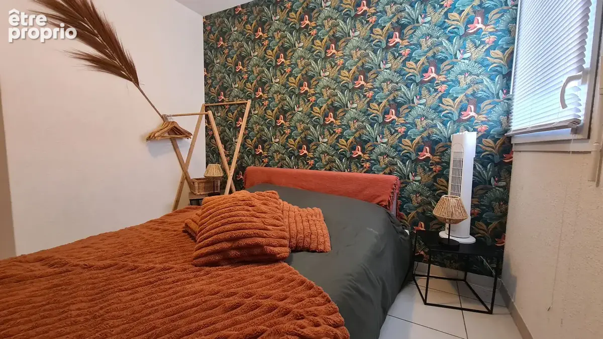 Frontignan, appartement T3 vendu meublé,  terrasse, place de parking - photo 6