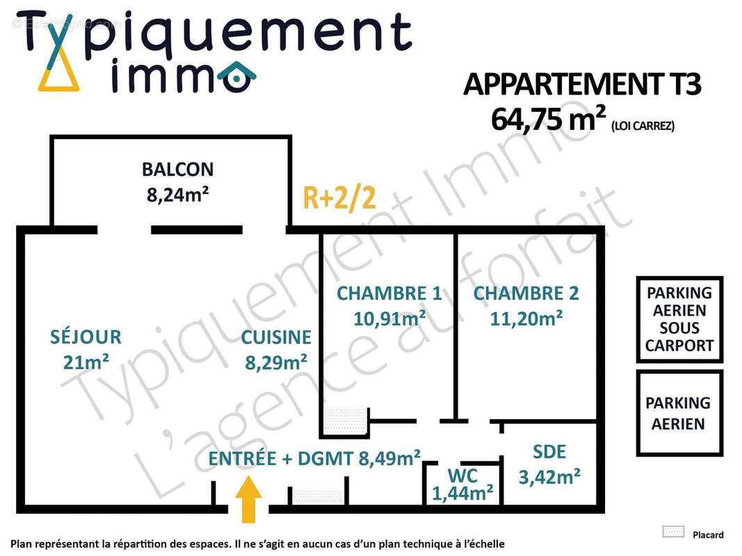 Appartement à TOULOUSE