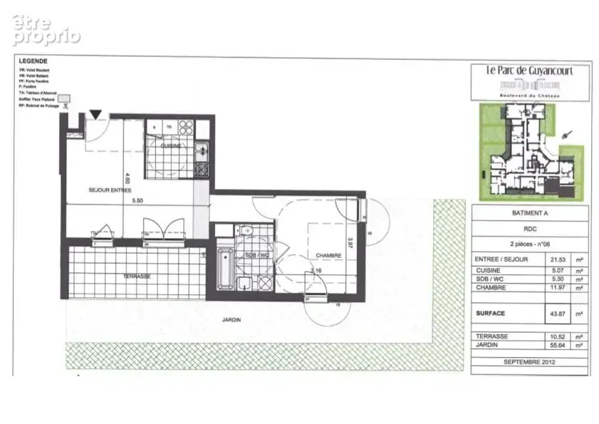 Appartement 2 pièces 44 m² à vendre à Guyancourt (78280) - photo 7
