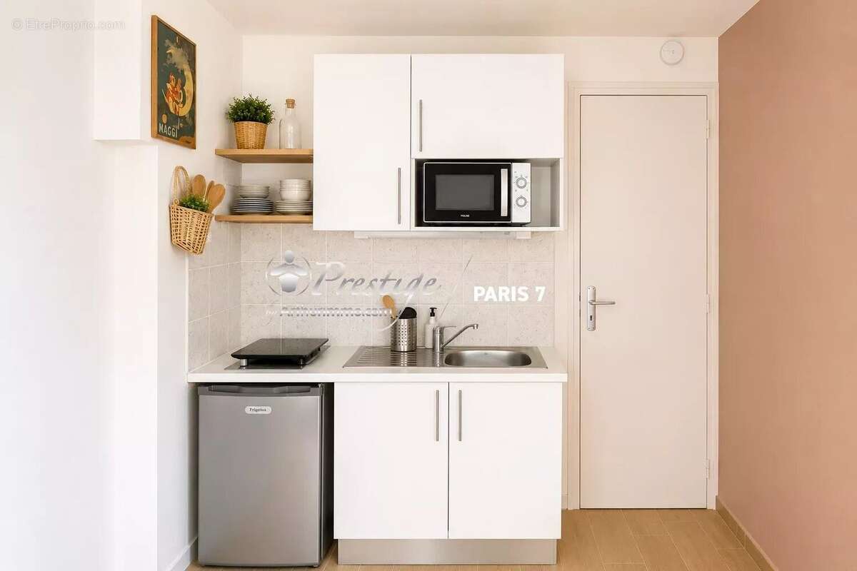 STUDIO - 75019 - 18 M² - photo 2