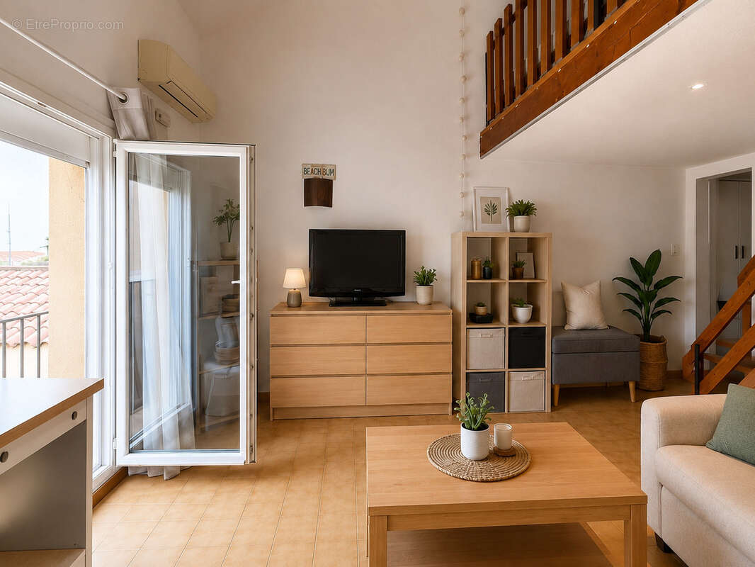 Studo mezzanine de 43 m2 habitables - photo 2