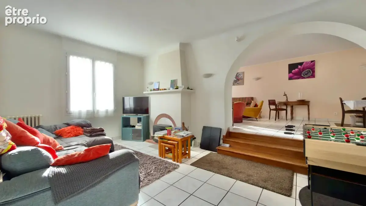 Maison 5 pièces 130 m² (235 m² utiles) avec t2 indépendant et double garage  à savigny-sur-orge  quartier mairie - photo 3