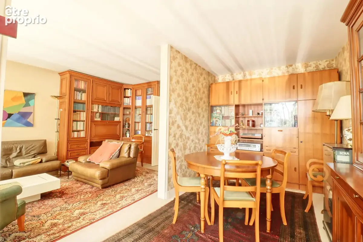 Appartement traversant 4 pièces 76 m² - Calme absolu au coeur d'une résidence familiale arborée - photo 5