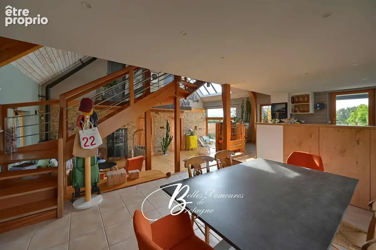 A vendre Maison contemporaine à ossature bois, lumineuse, avec vaste pièce de vie Pleudaniel Côtes d'Armor - photo 9