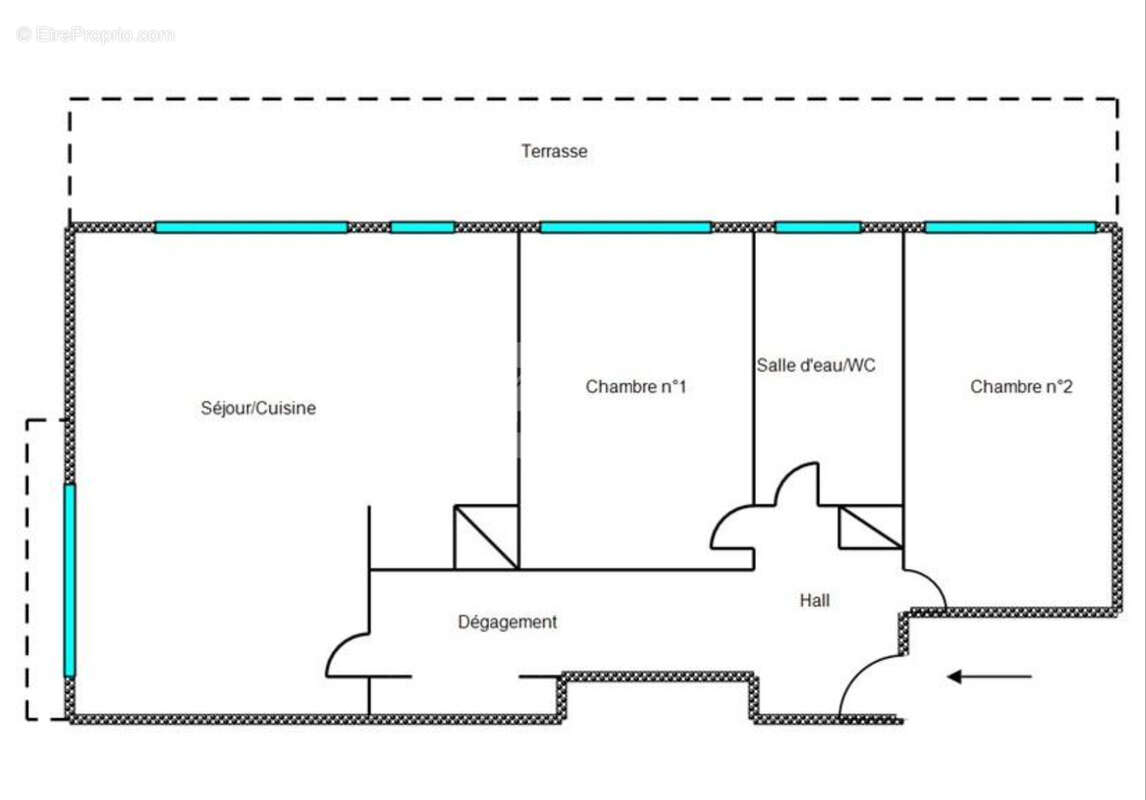 Appartement à LE CANNET