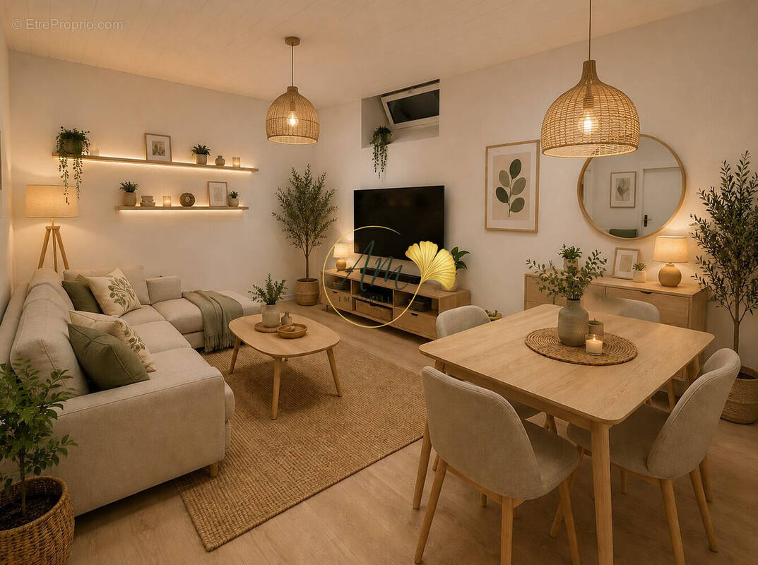 Suggestion d'aménagement - Appartement à GRASSE