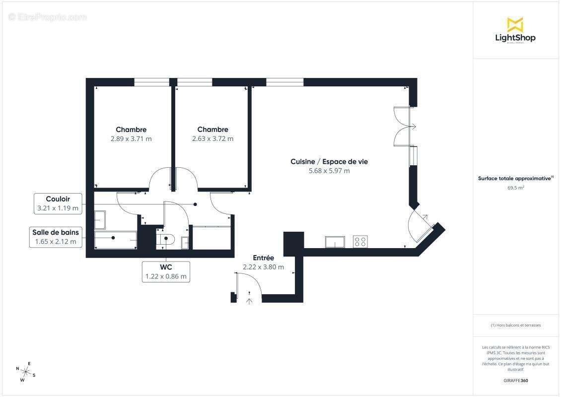 Appartement à VILLEURBANNE