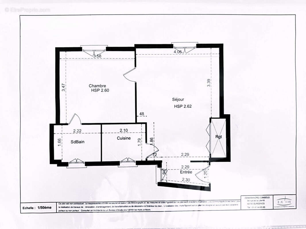 Appartement à PARIS-18E