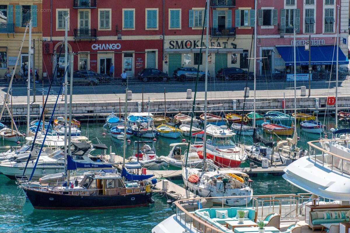 Port de Nice- Dernier étage - Vente 3 pièces - Terrasses - Vue mer - photo 17