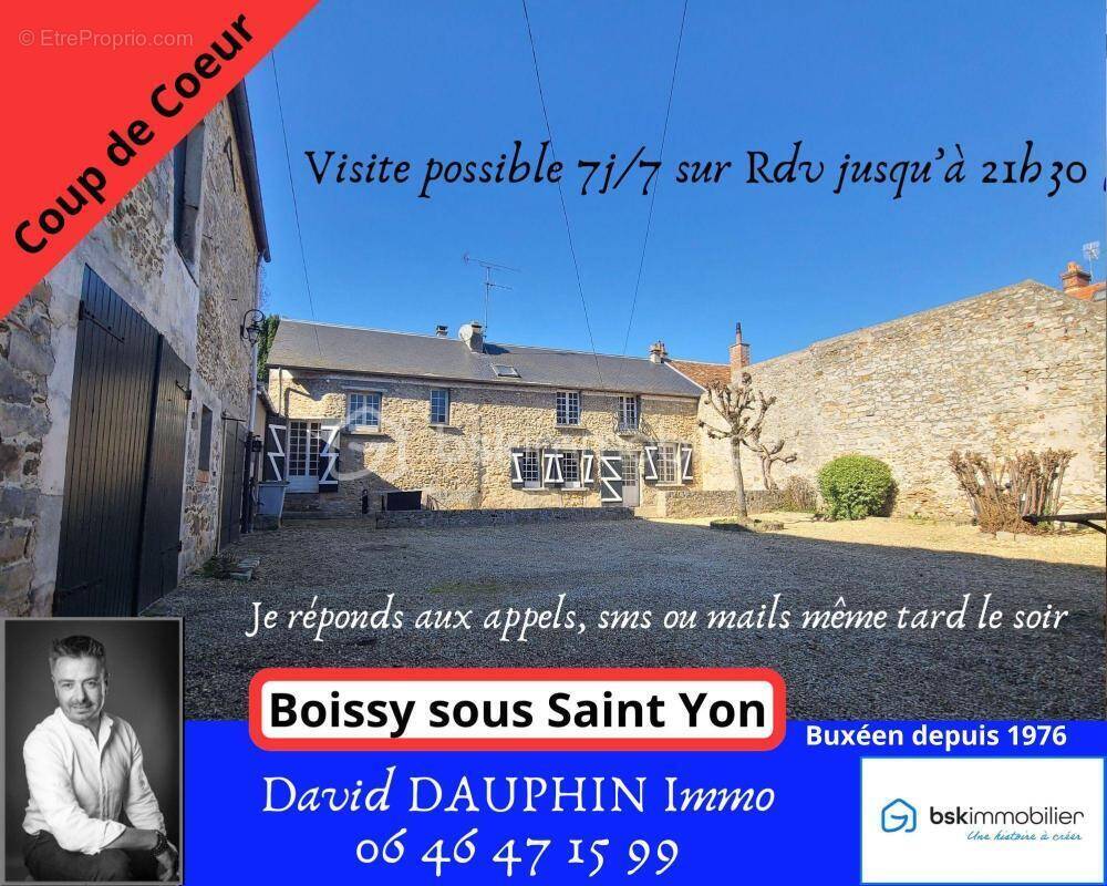 Maison à BOISSY-SOUS-SAINT-YON