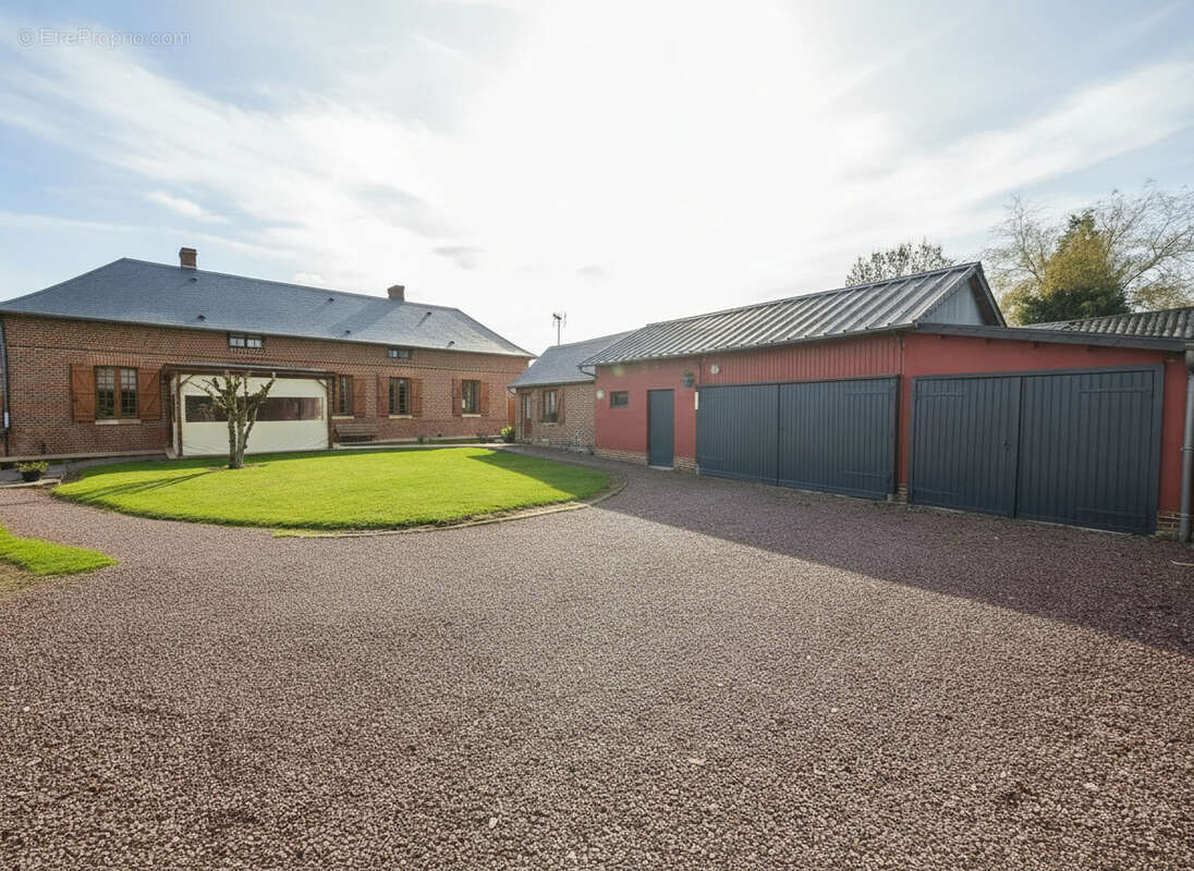 ext derrière - Maison à CONTEVILLE