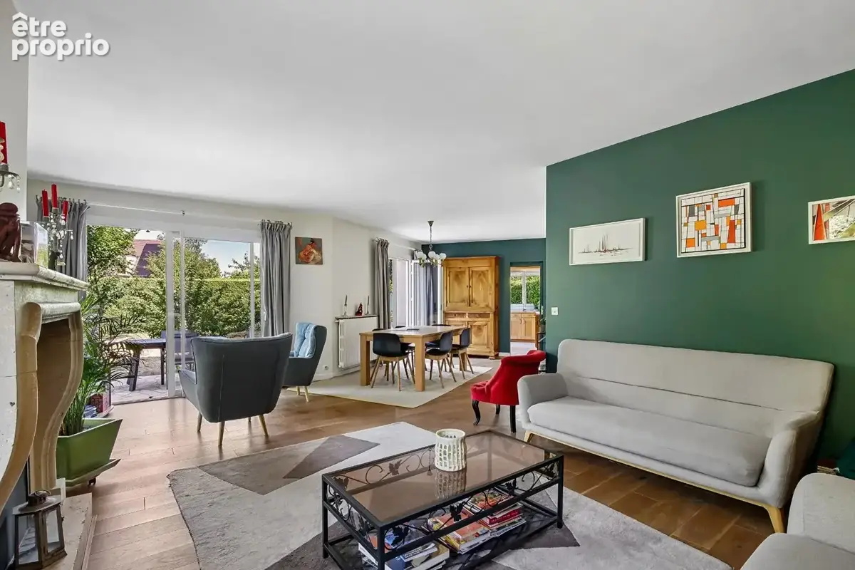 Croissy sur seine - maison familiale de 176 m² - 5 chambres - terrain de 867 m² - photo 5