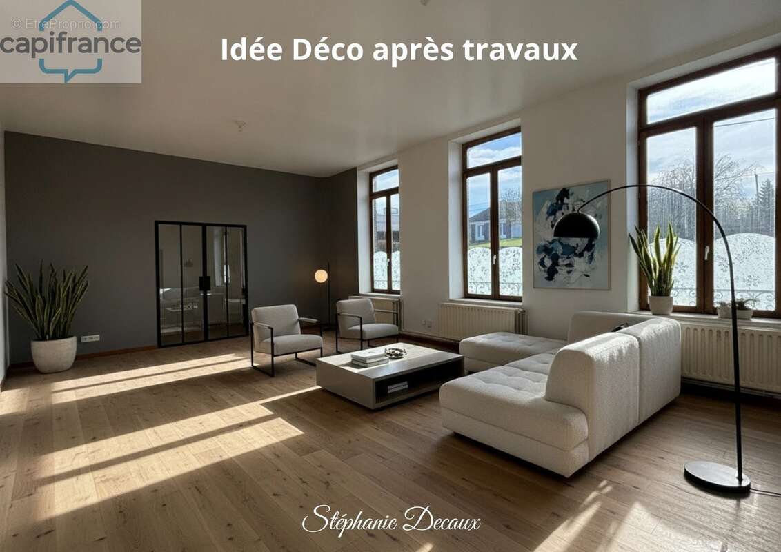 A VENDRE : Charmante maison thierachienne aux supers volumes ! 4 chambres - 8 pièces - 175 m²-TRELON (59) - photo 17
