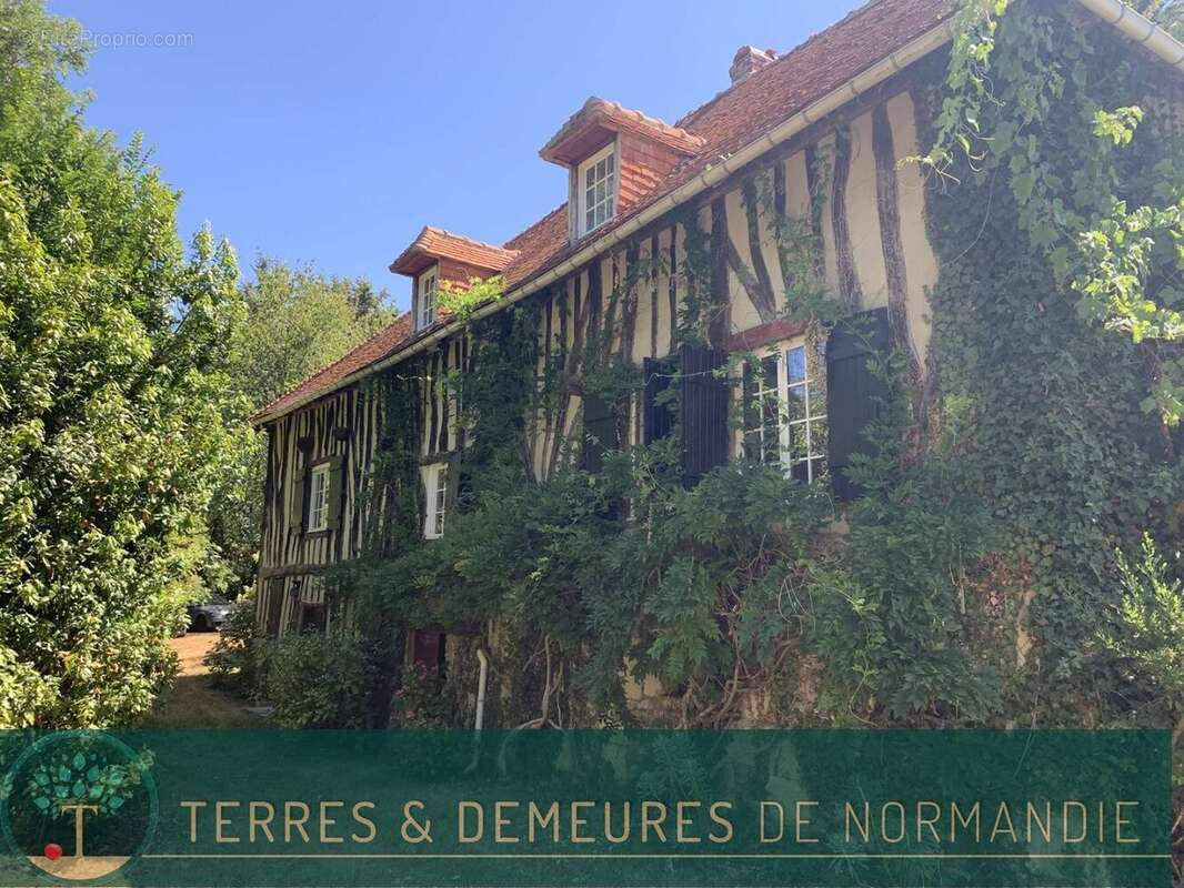 Pays d'AUGE DU CALVADOS, au sud de LISIEUX, belle maison normande en colombages - photo 16