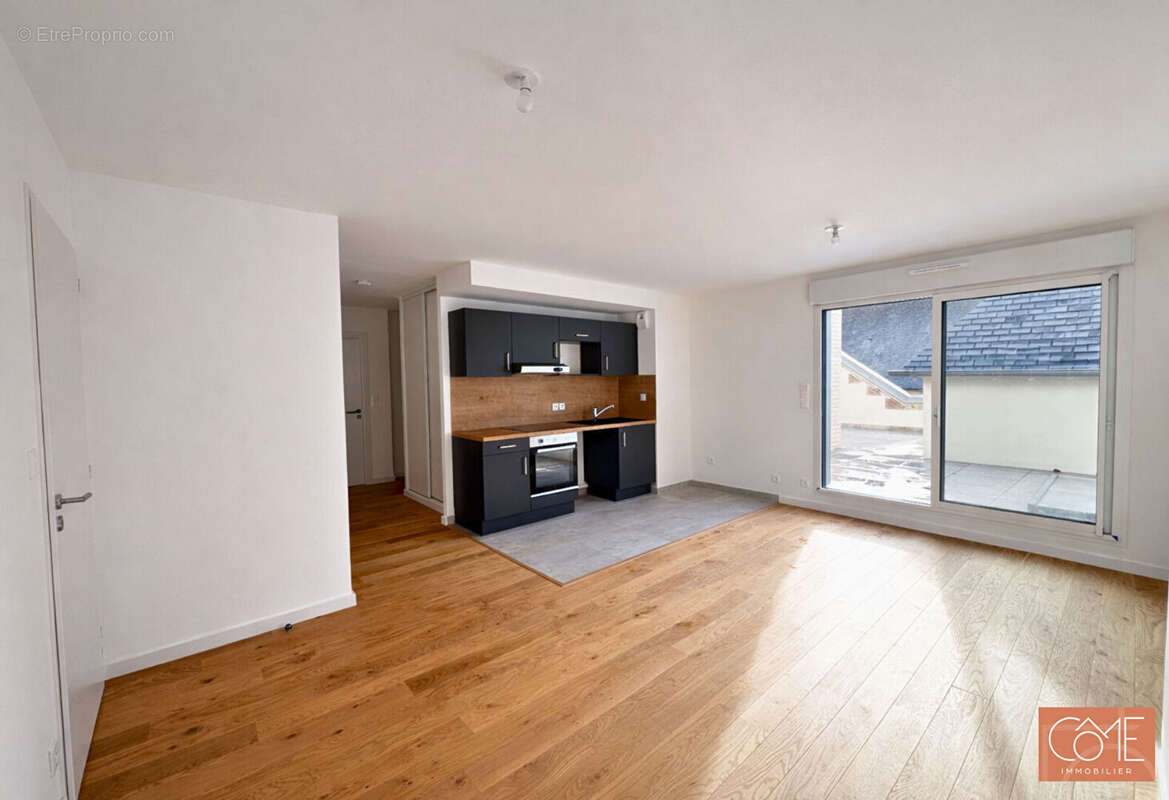 Type 3 neuf - terrasse sud 23m² - parking sous-sol - residence standing - centre - gare 35 000 rennes - photo 4