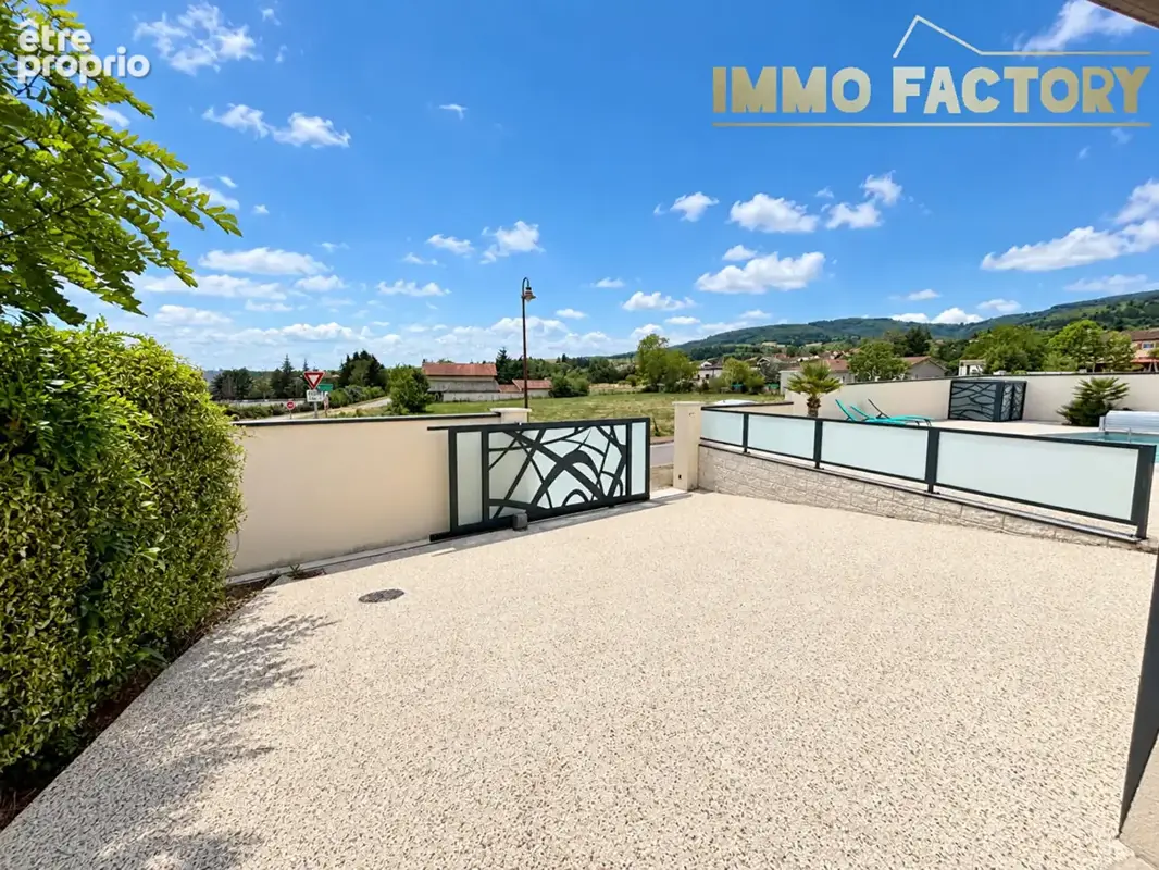 Maison de plain-pied 3 chambres garage piscine saint-alban-les-eaux - photo 14