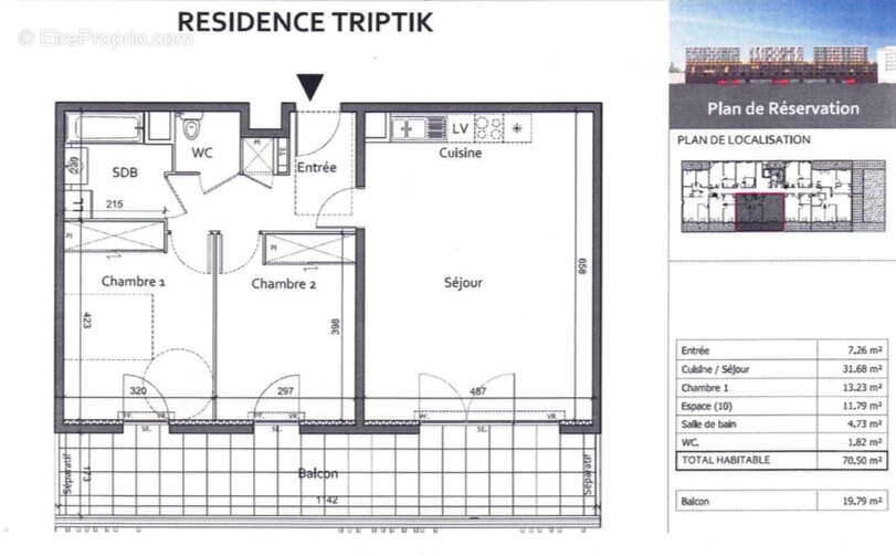 Appartement à MARSEILLE-10E