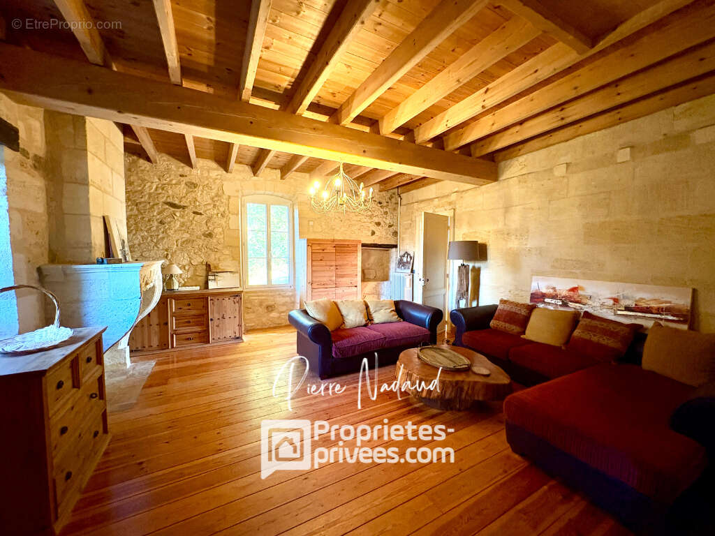 Maison de maître à Libourne vue rivière - photo 7