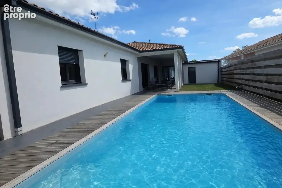 A vendre 10 min de dax, 5 ch + garage + piscine - photo 14
