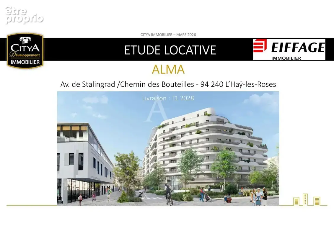 Appartement à L'HAY-LES-ROSES
