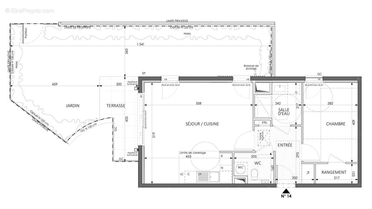 Appartement à BEAUSOLEIL